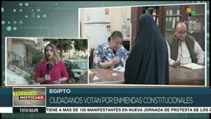 Avanza el referéndum constitucional en Egipto