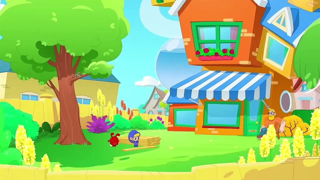Morphle Builds Houses - My Magic Pet Morphle | Cartoons For Kids | Magic Universe |