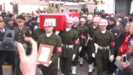 Kırıkkale Şehit Sözleşmeli Er Çetin, Son Yolculuğa Uğurlandı