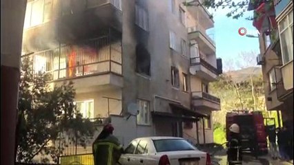 Mangal yakayım derken evi yaktı