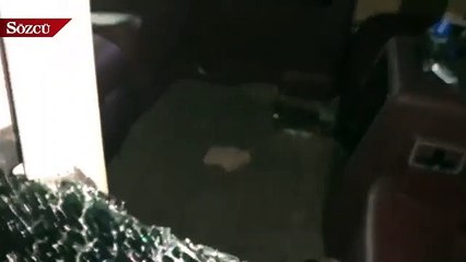 Saldırı sonrası Kılıçdaroğlu'nun makam aracının durumu