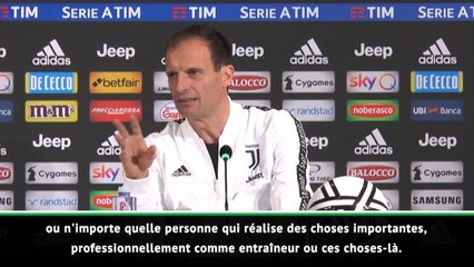 Juve - Allegri répond aux critiques sur le titre de champion