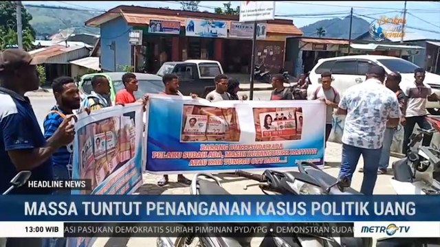 Masyarakat Jayapura Tuntut Kasus Politik Uang Segera Ditangani