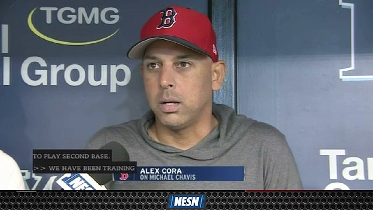 Alex Cora Says Michael Chavis Is Ready To Play Second Base