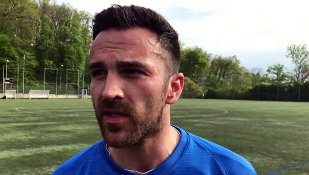 Coupe LAuRA Foot – Yann ELBRACHT réagit après l’élimination du FC LIMONEST-SAINT-DIDIER contre le FC DOMTAC