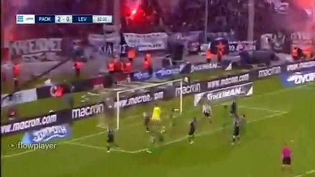 Το γκολ του Βαρέλα - ΠΑΟΚ 3-0 ΛΕΒΑΔΕΙΑΚΟΣ 21.04.2019 (HD)