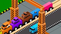 Colors for Children to Learn with Toy Street Vehicles - Educational Videos - Toy Cars for KIDS