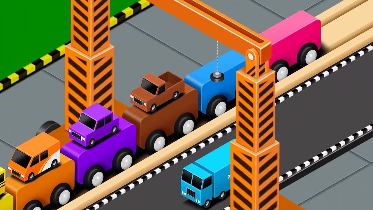 Colors for Children to Learn with Toy Street Vehicles - Educational Videos - Toy Cars for KIDS
