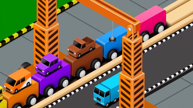 Colors for Children to Learn with Toy Street Vehicles - Educational Videos - Toy Cars for KIDS