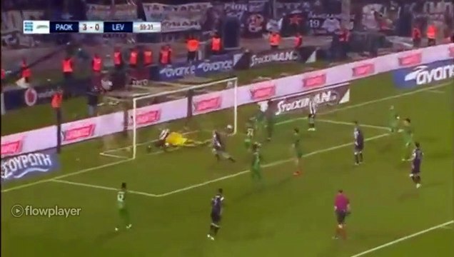 Το δεύτερο γκολ του Σάκχοφ - ΠΑΟΚ 4-0 ΛΕΒΑΔΕΙΑΚΟΣ _21.04.2019 (HD)