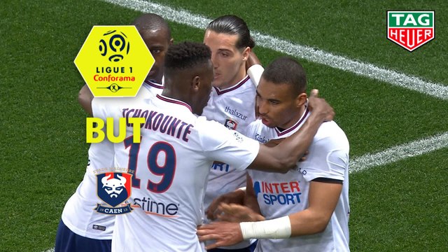 But Alexander DJIKU (74ème) / OGC Nice - SM Caen - (0-1) - (OGCN-SMC) / 2018-19