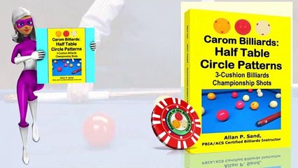 Book video for Carom Billiards: Half Table Circle Patterns