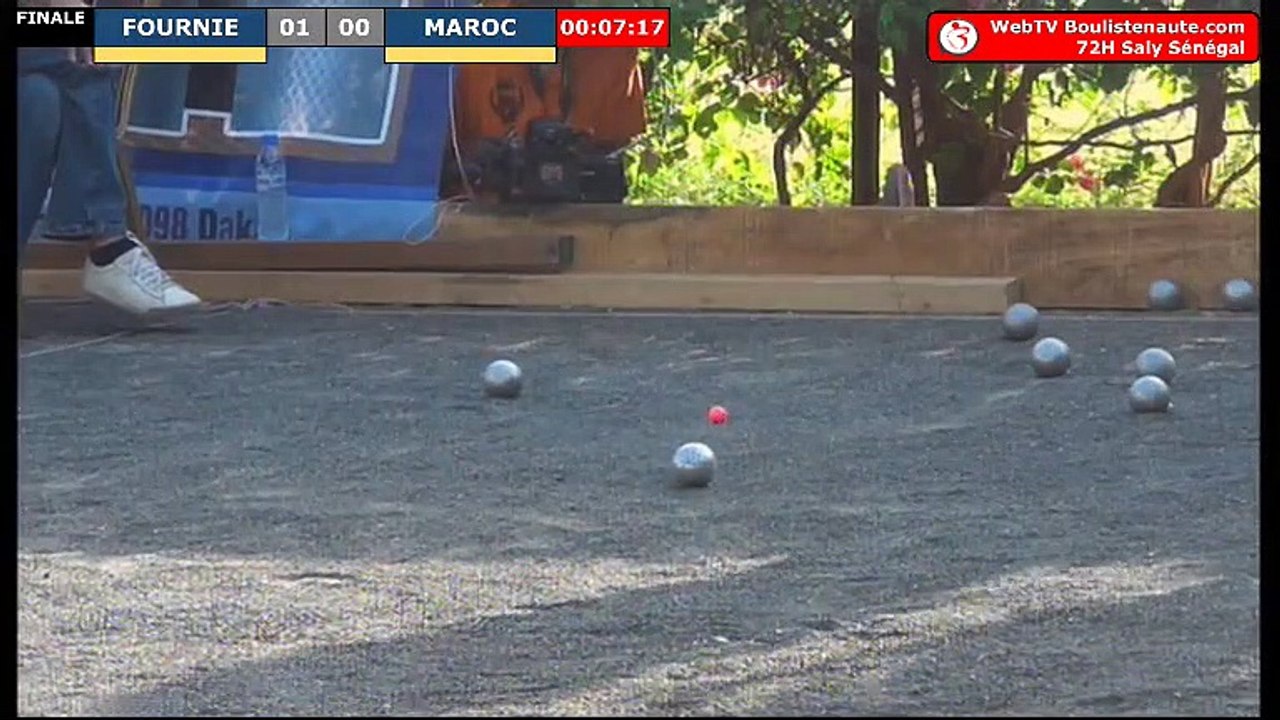 Les 72h de pétanque de Saly (Sénégal) : Finale FOURNIE vs MAROC