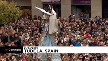نمایش آئینی عید پاک در اسپانیا