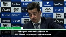 Everton were the best team on the pitch from the first minute - Silva