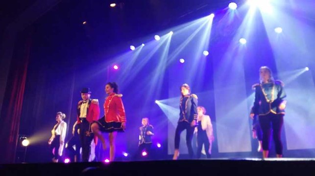 Chorégraphie sur le tourbillon de la vie lors de Miss Mouscron 2019