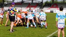 Chalon-sur-Saône : quelques actions du match U14 des Tangos Chalon