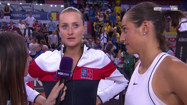 Kristina Mladenovic/Caroline Garcia : On a mis tout ce qu'on avait !