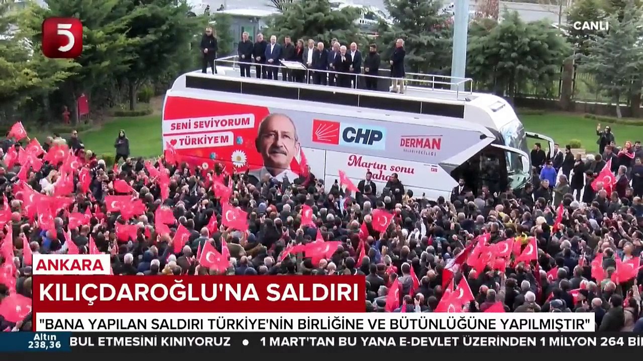 Kılıçdaroğlu'ndan saldırı sonrası ilk açıklama: Bir milim geri adım atmayacağım!