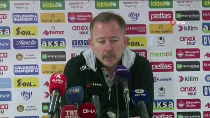 Sergen Yalçın: “Güvenli bölgenin içine girdik”