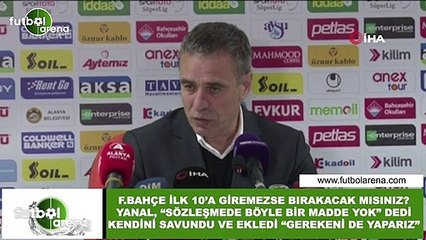 Ersun Yanal'dan yeni sözleşme açıklaması