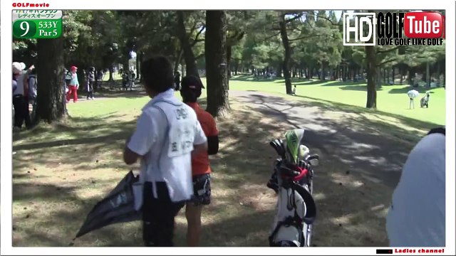 【golf】KTT杯　バンテリン レディスオープン2019 最終日 9番ホールvol1(全2動画)【golf】ktt cup vanterin ladies open 2019 finalround no9hole vol1