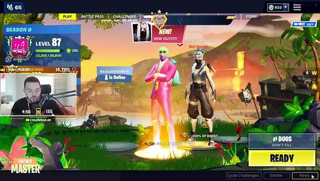 FORTNITE Streamers React to -NEW- Nitehare Skin, Bunny Hop Emote & Steel Carrot Pickaxe! - Fortnite Moments