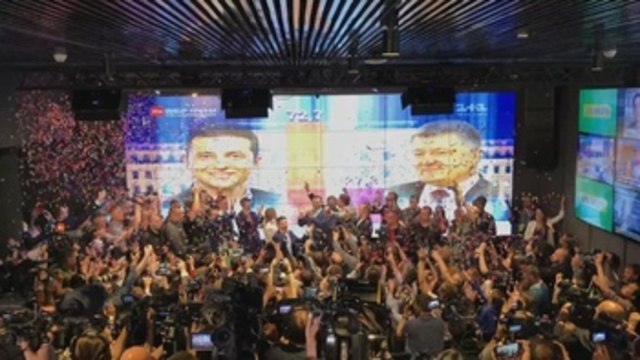 El actor Zelenski desbanca a Poroshenko de la Presidencia ucraniana