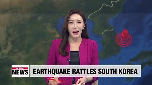 M 3.8 earthquake strikes in waters off Uljin-gun County, no damage or injuries reported