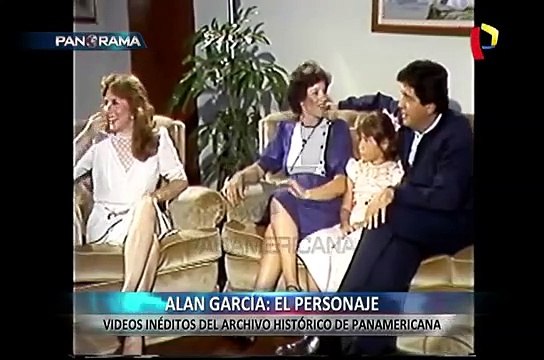 INEDITO | Alan García en el archivo histórico de Panamericana Televisión