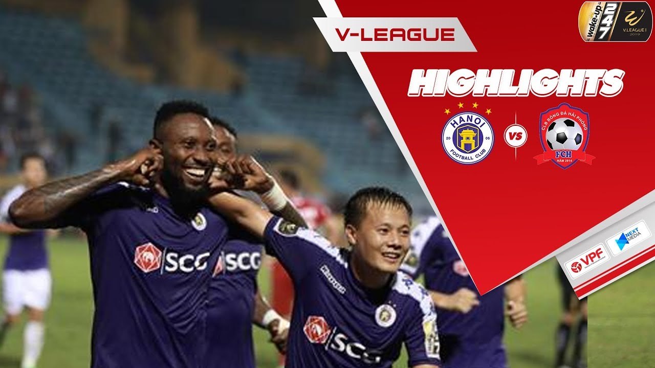 Hà Nội lội ngược dòng thành công trước Hải Phòng trên SVĐ Hàng Đẫy | VPF Media