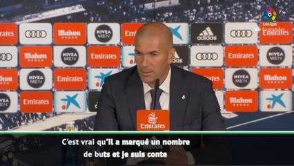33e j. - Zidane : "Pour moi, Benzema est le meilleur"