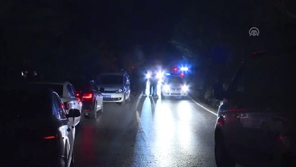 Sarıyer'de Denetimden Kaçan Otomobil Polise Çarptı