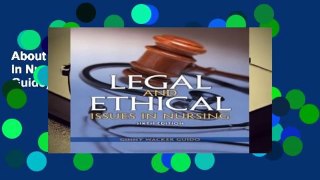 About For Books  Legal and Ethical Issues in Nursing (Legal Issues in Nursing ( Guido)) Complete