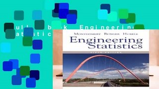Full E-book  Engineering Statistics  For Kindle