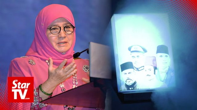 Raja Permaisuri Agong launches book tracing ancestry of Munshi Abdullah