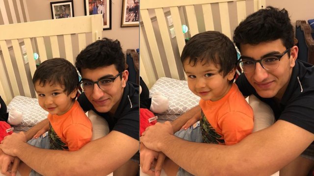 Sara Ali Khan shares a cute photo of Taimur Ali Khan and Ibrahim Ali Khan:Check Out Here | FilmiBeat