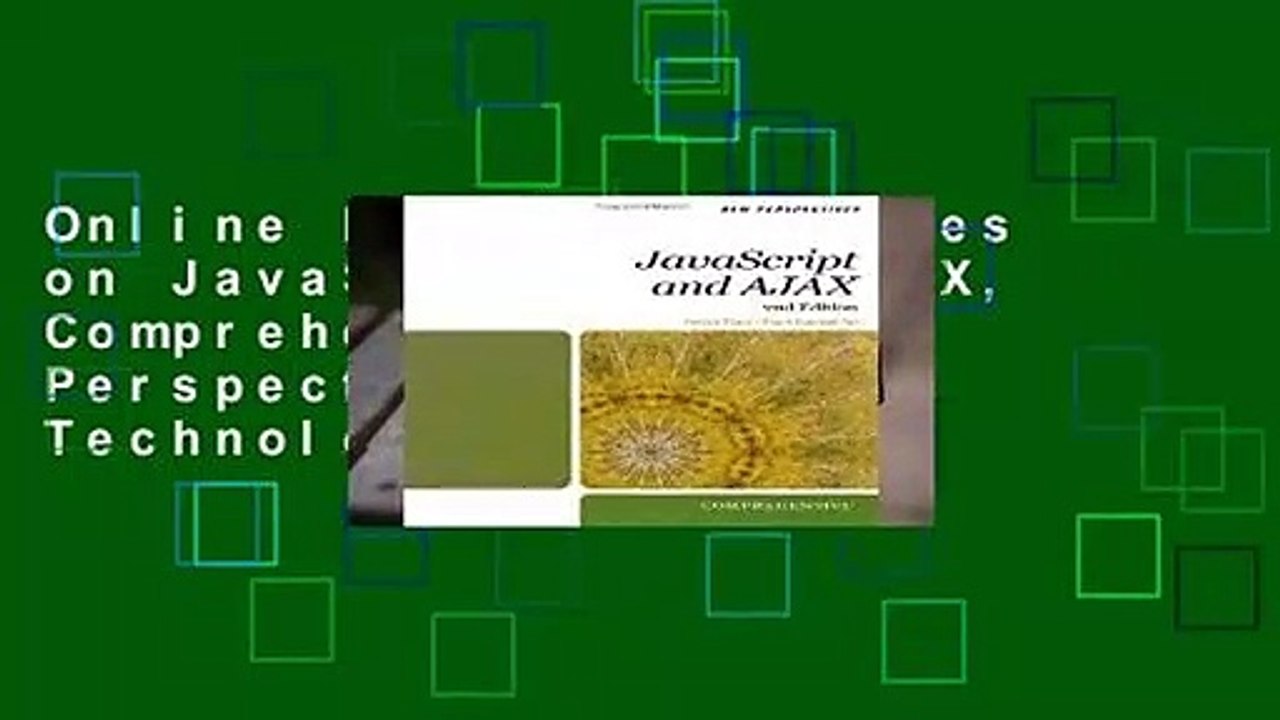 Online New Perspectives on JavaScript and AJAX, Comprehensive (New Perspectives (Course Technology