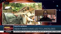 32 people killed by mudslides in South Africa