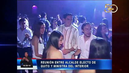 下载视频: Alcalde electo de Quito se reunió con Ministra del interior