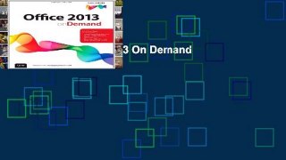 Full E-book Office 2013 On Demand  For Free