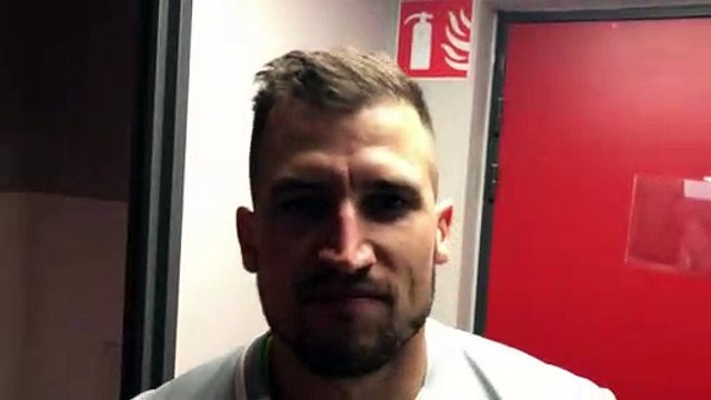 Coupe LAuRA Foot – Arthur DELEUZE réagit après la qualification du FC DOMTAC au FC LIMONEST-SAINT-DIDIER