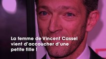 Vincent Cassel : sa femme a accouché, le surprenant prénom de leur fille dévoilé !