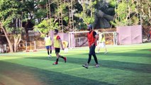Watch Ranbir Kapoor and Other Celebs Play Football in Juhu