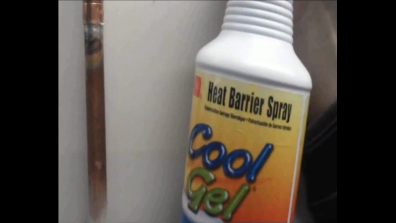 cool gel spray pipe freezing spray - Freezemaster - http://www.freezemaster.co.uk