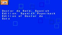 Doctor de Soto, Spanish Edition: Spanish Paperback Edition of Doctor de Soto