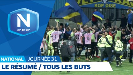 Le résumé de la 31e journée : tous les buts I National FFF 2018-2019