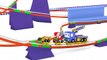 The ROLLER COASTER - Tiny Trucks Cartoon for Children - Toy trucks - Trucks Vehicles Video for Kids