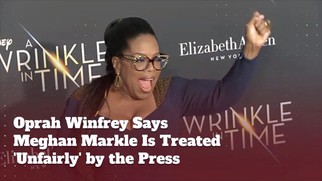 Oprah Winfrey Sticks Up For Duchess Meghan