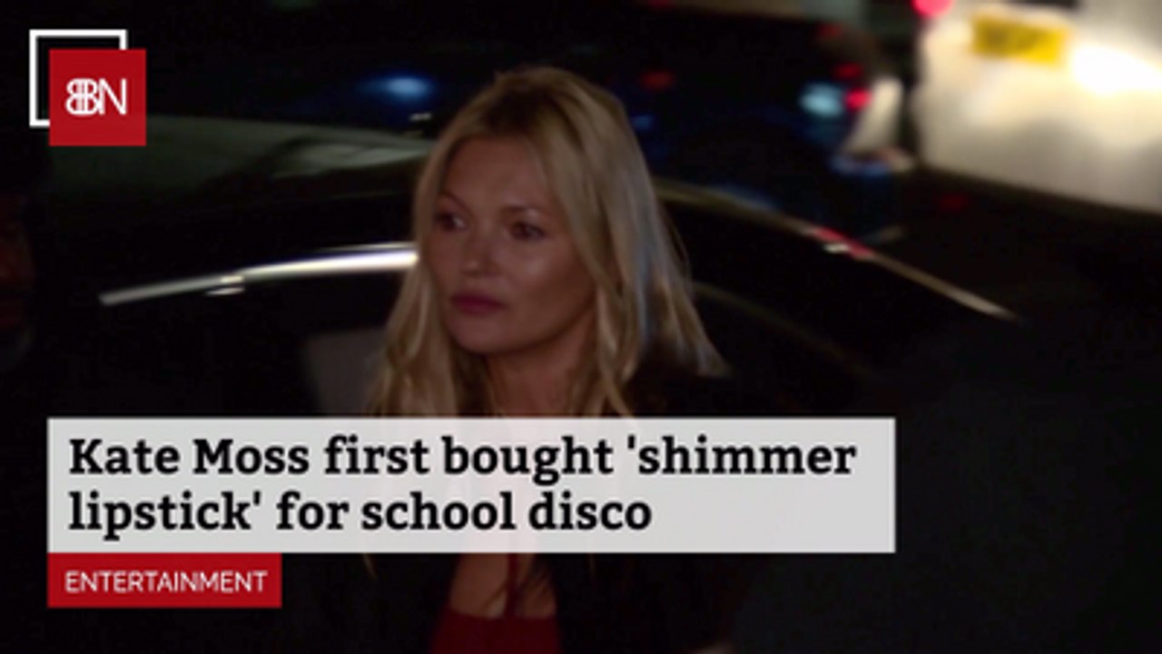 Kate Moss Recalls A Beauty Throwback